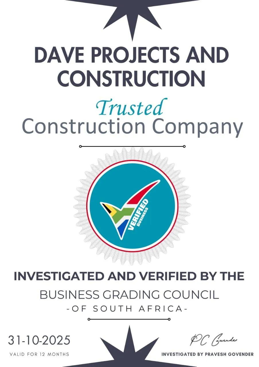 Business Grading Council verification certificate